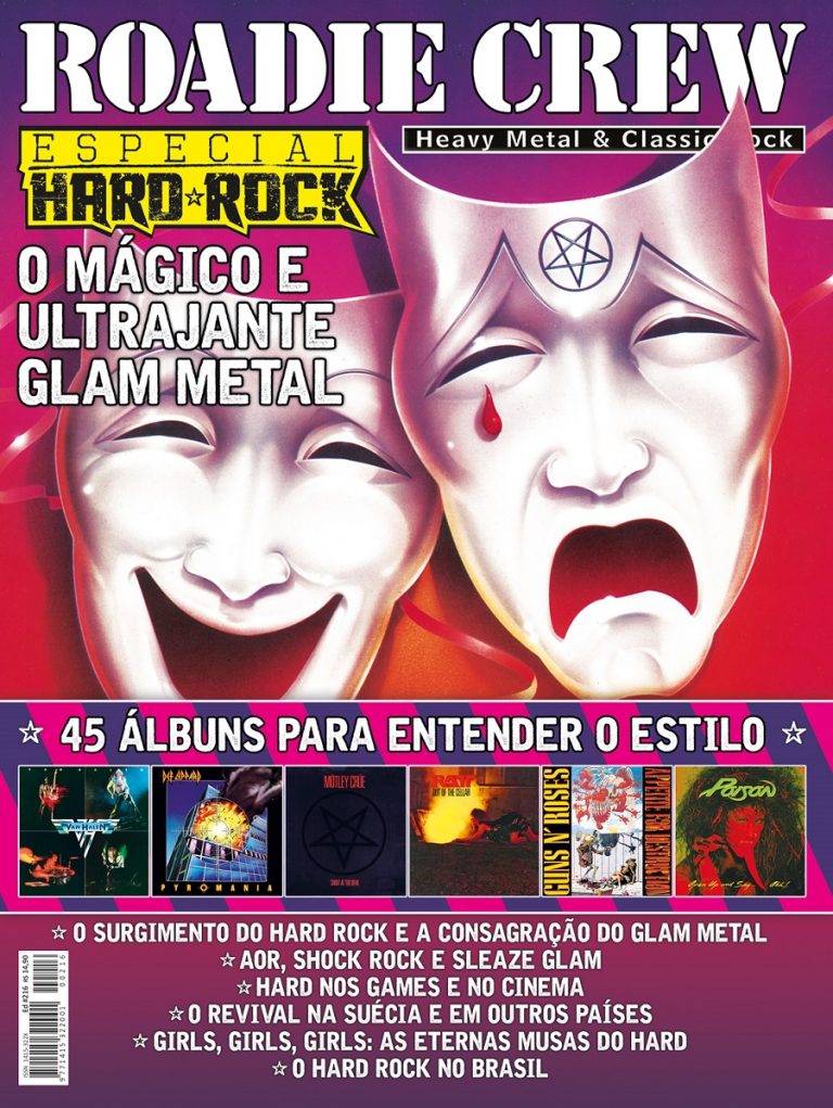 Roadie Crew: edição 216 traz especial sobre Hard Rock