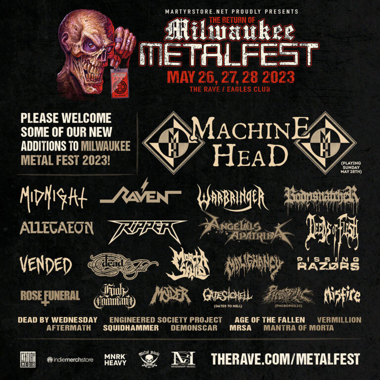 Milwaukee Metal Fest is Everyone’s Valentine With New Lineup Additions