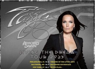 Armored Dawn: Banda é anunciada como grupo de support em tour de Tarja Turunen