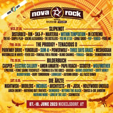 nova rock festival 2023