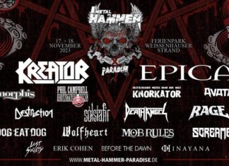METAL HAMMER PARADISE – FESTIVAL TRAZ EXPERIÊNCIA ÚNICA A TODO METALHEAD EM NOVEMBRO! metal hammer paradise 2023