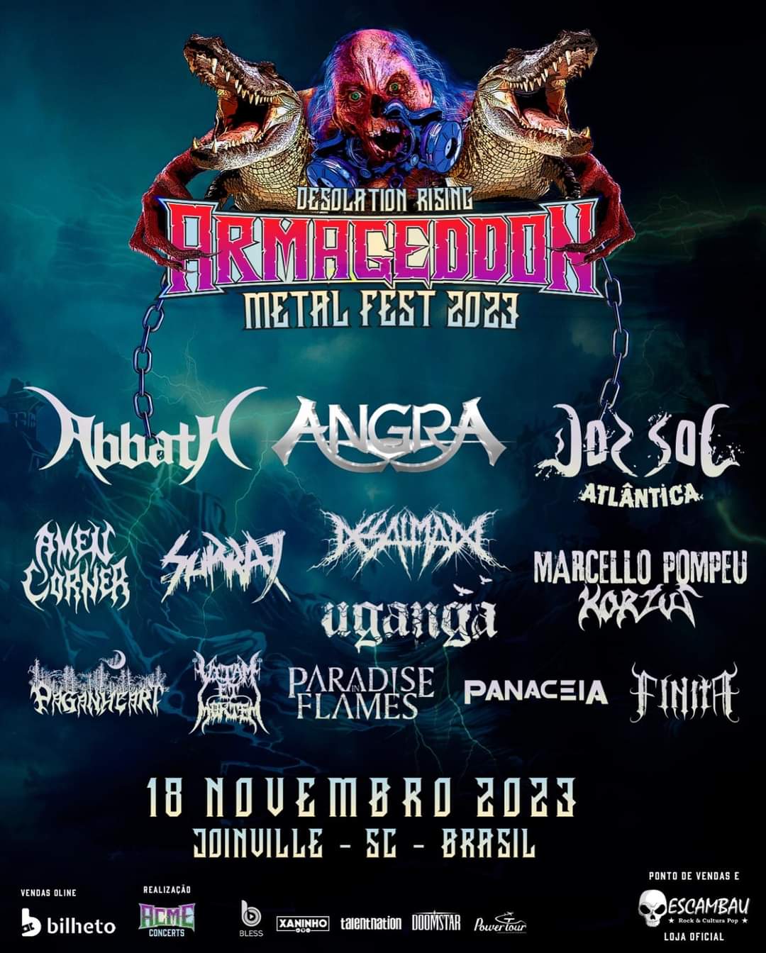 Mosh Metal Fest - Para fechar com chave de ouro o line-up