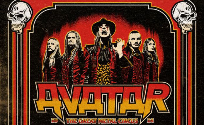 AVATAR ''THE GREAT METAL CIRCUS'' TOUR 2024