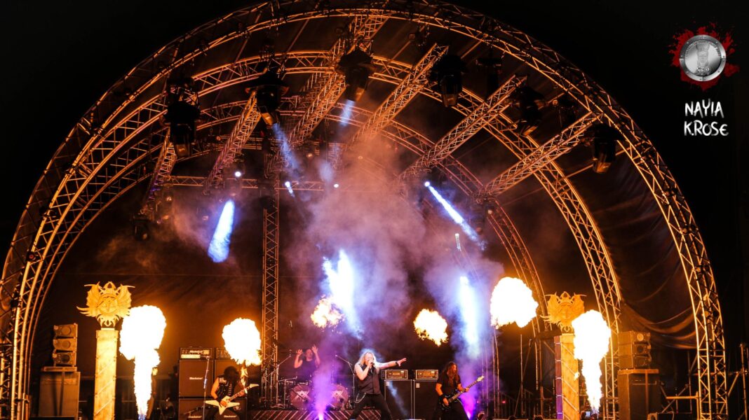 Firewind live at Gimme Shelter Open Air 2023 in Athens,Greece