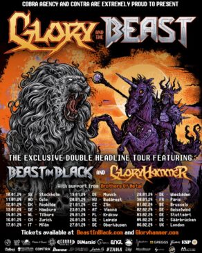 "Glory and The Beast" tour 2024 Europe