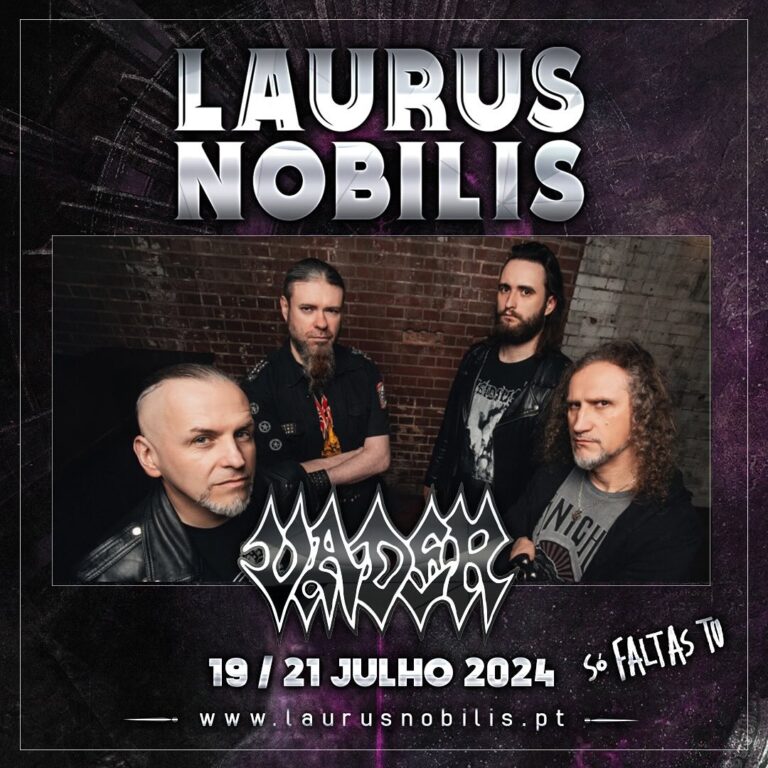 Laurus Nobilis Music Fest: Vader primeiros cabeças de cartaz anunciados