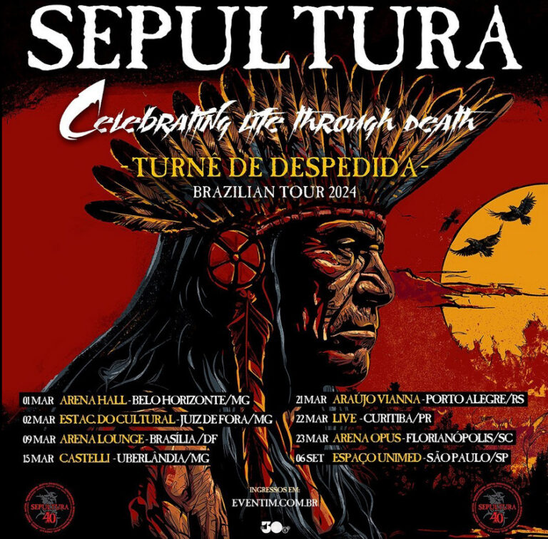 BRAZILIAN TOUR 2024 SEPULTURA