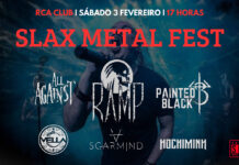 Aproxima-se a 2ª edição do SLAX METAL FEST com um promissor cartaz!