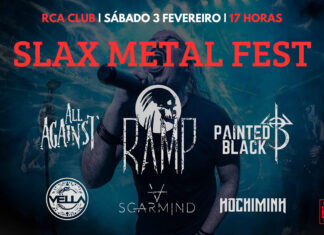 Aproxima-se a 2ª edição do SLAX METAL FEST com um promissor cartaz!