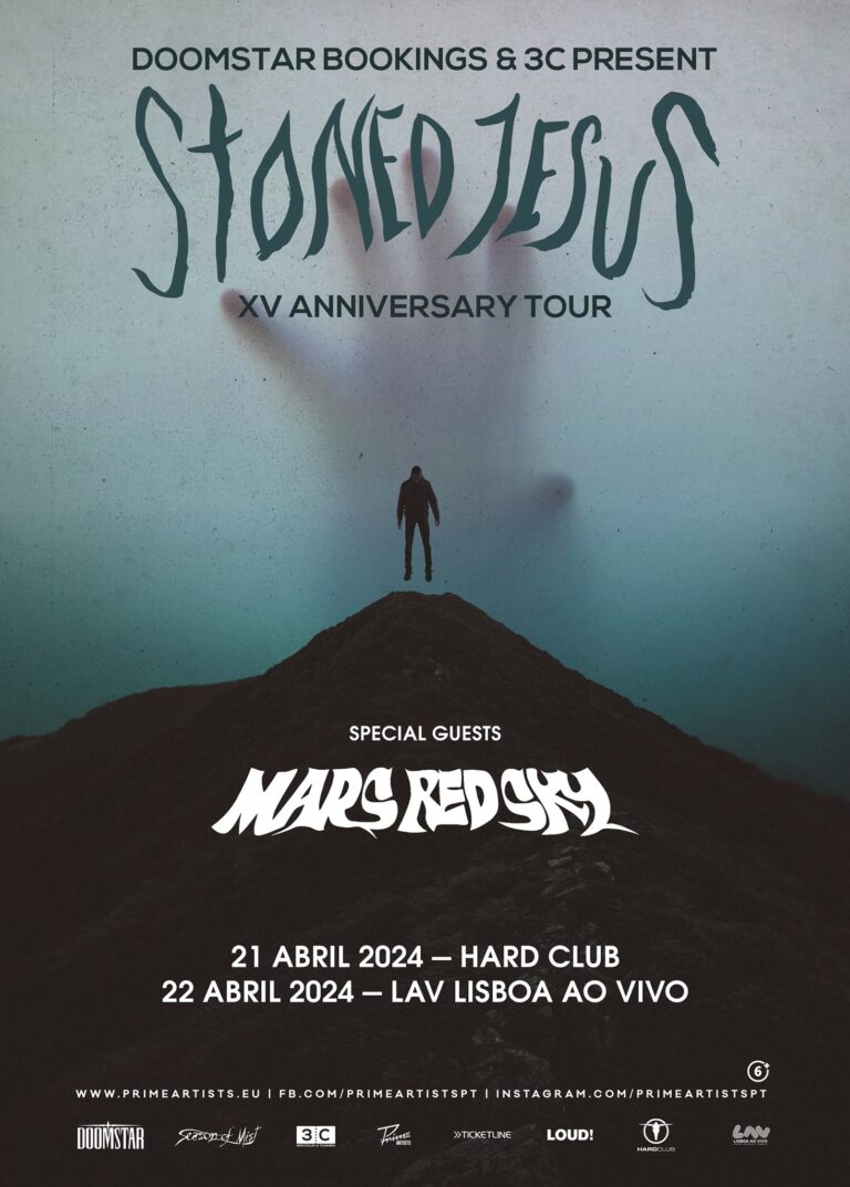 STONED JESUS regressam ao Porto com MARS RED SKY na bagagem