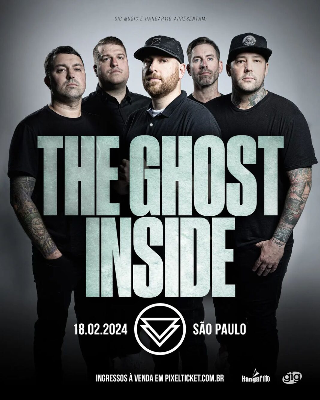 The Ghost Inside de volta ao Brasil