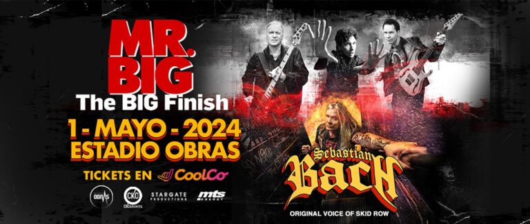 Mr Big e Sebastian Bach vêm a Argentina