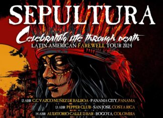 Sepultura anuncia sua turnê de despedida em Bogotá para comemorar os 40 anos do metal