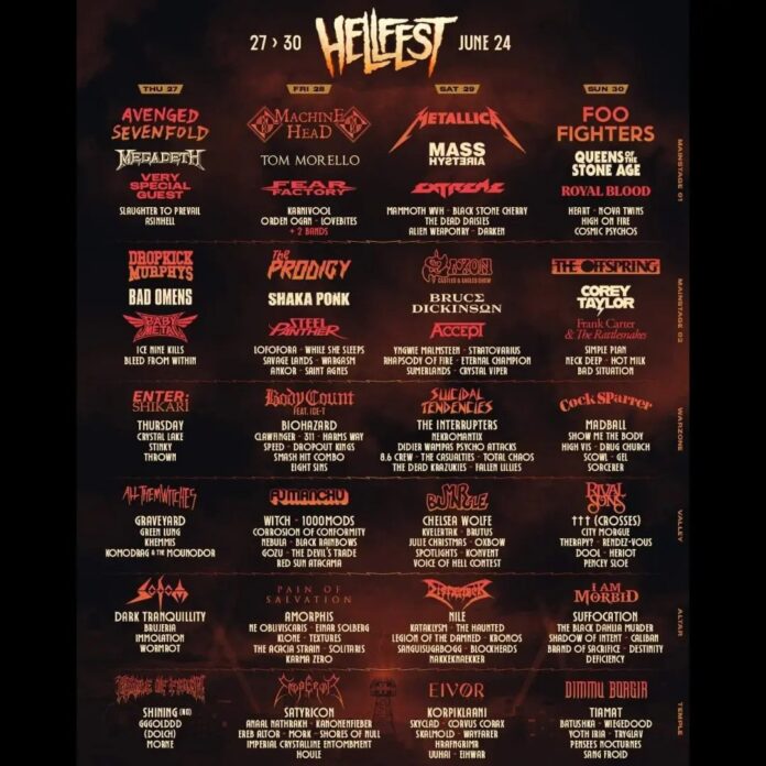 Hellfest - Line UP