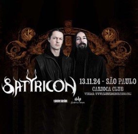 Gigantes do Satyricon retornam ao Brasil13/11 emSão Paulo