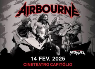 Prime Artists: Airbourne no Cineteatro Capitólio – Lisboa