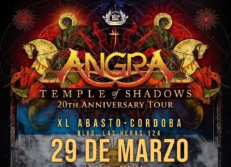 Angra regressa a Córdoba, Argentina