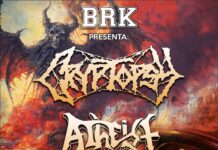¡Noite histórica de death metal em Bogotá con Cryptopsy y Atheist!
