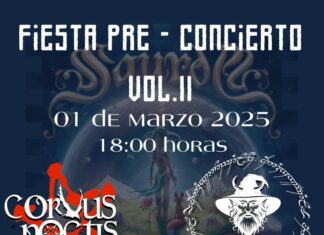 Fiesta Pre-Concierto. Vol II. Crovus Noctis en CDMX, México.