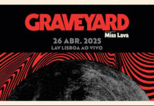GRAVEYARD em Lisboa em 2025 @ LAV Lisboa Ao Vivo