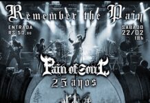 Show de comemoração dos 25 da Pain of Soul com as bandas convidadas: Volkmort, Symphony Daconis e Helllight