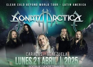 Sibelius dividirá o palco com Sonata Artica em sua visita à Venezuela