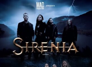 Sirenia e Saturnus em Porto Alegre 26/03/2025 no Gravador Pub