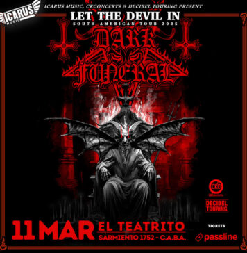 Dark Funeral retorna à Argentina em 2025!