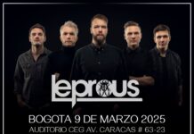 Leprous retorna à Colômbia como parte de sua “Turnê Latino-Americana 2025”