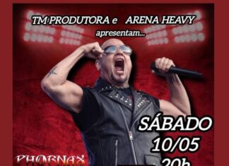 Tim Ripper Owens em Florianópolis no Célula Showcase em 10/05/25