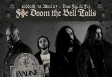 For Doom The Bell Tolls: Cartaz conta com os Espanhois EVADNE como Headliners!- Figueira da Foz, Portugal