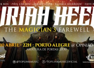 URIAH HEEP – “THE MAGICIAN’S FAREWELL” em Porto Alegre 10/04/25