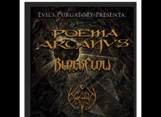 POEMA ARCANVS segue confirmado em seu show em CONCEPCIÓN junto às bandas KRÉEN e BLACKFLOW