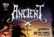 LAMENTO FUNEBRE JUNTO A ANCIENT – Equador
