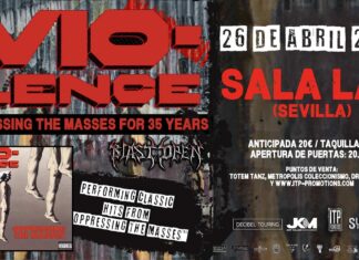 Blast Open abre para Vio-lence em Sevilla – Espanha