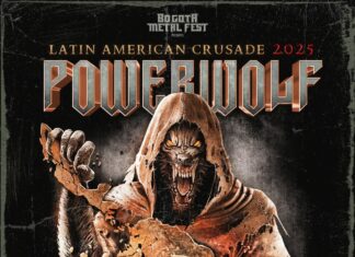 O UIVO DE POWERWOLF ECOARÁ EM BOGOTÁ!