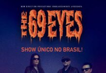New Direction Productions traz o som soturno do 69 Eyes em show único em São Paulo