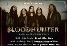 LBN AGENCY apresenta BLOODHUNTER no BRASIL – 3 datas- Tour 2025