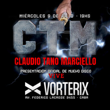 Foto promocional da banda <span class='notranslate'><strong>CTM</strong></span> liderada por <span class='notranslate'><strong>El Tano Marciello</strong></span>