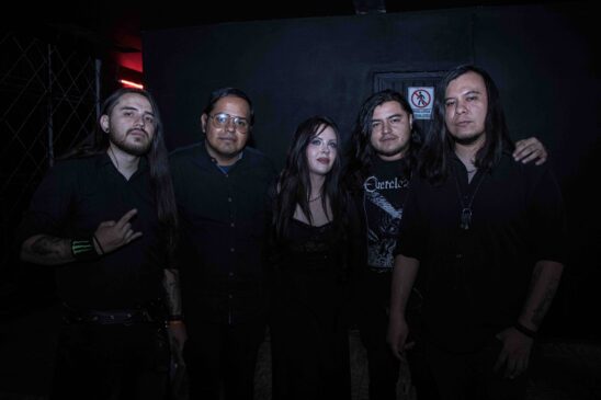 Evercloud durante show no México