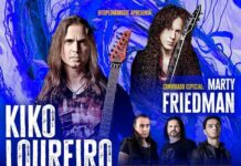 Top Link apresenta: Kiko Loureiro em São Paulo – 07/06 com participação de Marty Friedman