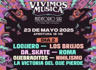 Vivimos Música dia 2: 23 de maio na Argentina