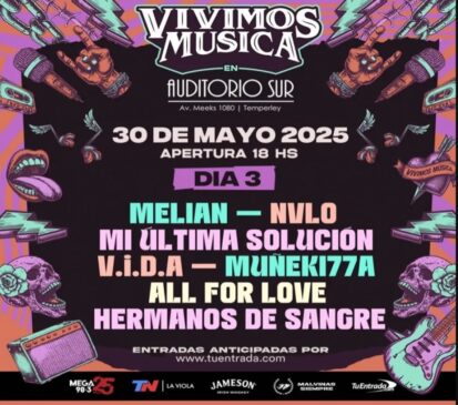 Músicos se apresentando em noite de festival