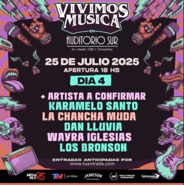 Vista aérea do público no Vivimos Música