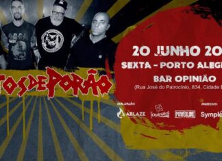 Ratos de Porão celebra 40 anos de carreira em Porto Alegre