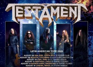 Testemant fará turnê no Brasil!