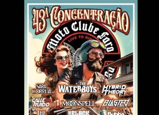 Moonspell e Blasted Mechanism na 45 concentração motard de Faro – Portugal