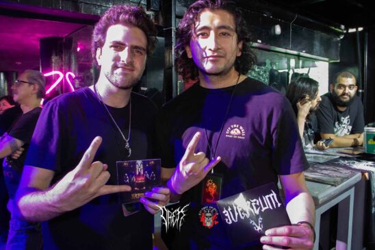 Banda Eversum se apresentando no México Black Metal Chaos