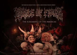 NDP e SOBCONTROLE Apresentam CRADLE OF FILTH em Curitiba/PR – 22/08/2025
