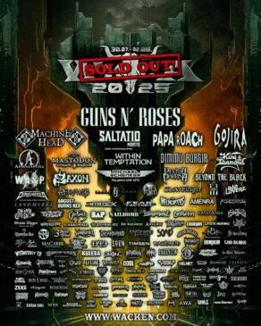 Banda Hellmidian recebendo troféu na Wacken Metal Battle México